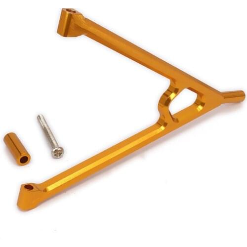Machined Alloy Aluminum Rear Chassis Linkage Y-link For RC Car 1/10 AXIAL SCX10 Crawler Electric Upgraded Hop-up Parts SCX0008