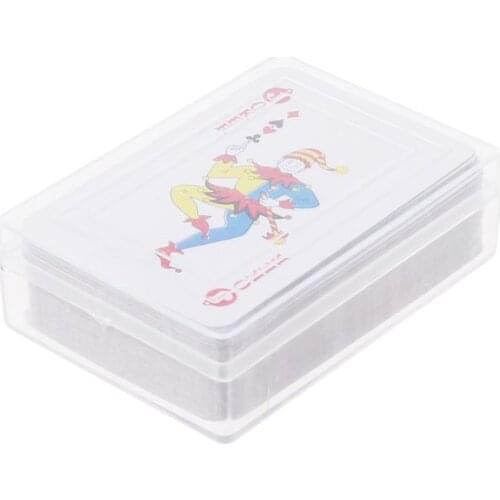 Portable Mini Playing Card Texas Hold'em Board Game Poker Climbing Travel Toy