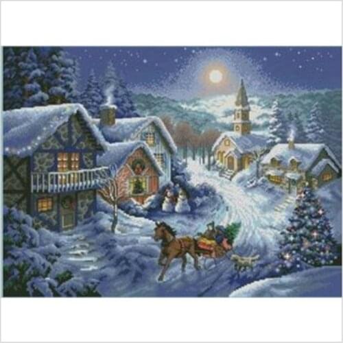 Embroidery Package First Class Cross Stitch Kits Christmas Evening Best Choice Factory Direct Sell