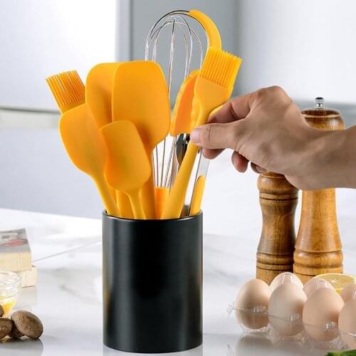 Multicolor Food Grade Non Stick Butter Cooking Silicone Spatula Set Cookie Pastry Scraper Cake Baking Spatula Silicone Spatula