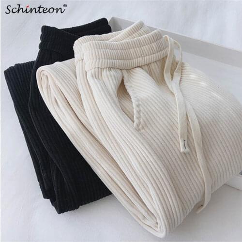 Женские вельветовые брюки Schinteon China At AliExpress