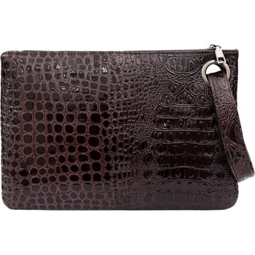 Pochette Femme Fashion Clutch Bag Female Small Purse Crocodile Grain Womens Clutch Bag PU Leather Women Envelope Bag
