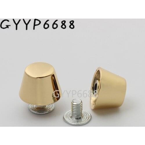 10-30-100pcs 4 colors 9*8mm 11*8mm alloy alloy rivets for diy handbag decoration durable studs rivets purse decoration hardware