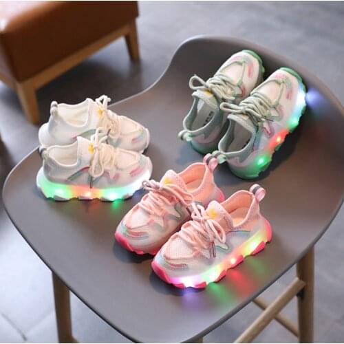 2021 the spring and autumn the boys sport shoes casual shoes light net cloth baby/breathable female childrens shoes
