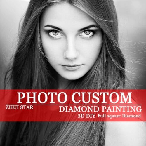 Photo Custom Private Custom DIY Diamond Embroidery 5D Diamond Painting Cross Stitch 100% Full Layout Rhinestone Mosaic Gifts ZH