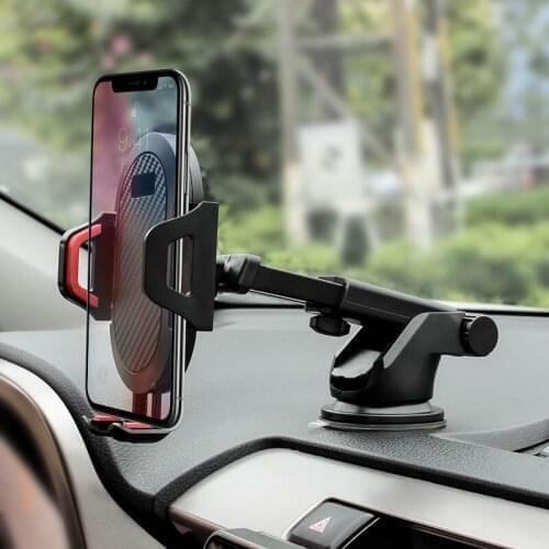 1Pcs Dashboard Sucker Car Phone Holder Mobile Phone Holder Stand In Car No Magnetic Car Gps Navigation Mobile Fixed Bracket