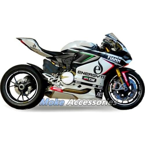 Motorcycle Fairings Kit Fit For Ducati 899 1199 2012-2014 Bodywork Set High Quality ABS Injection White Black