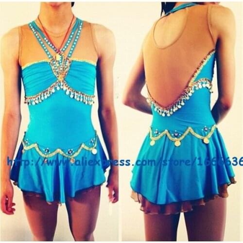 Hot Sales Ice Figure Skating Dresses Fashion New Brand Ice Skating Competition Dress DR3330