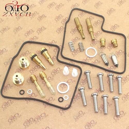 2set for VT500C Shadow 1983-1984 VT500E VT500 C E VT 500 500C 500E Motorcycle Carburetor Repair Kit Needle Valve