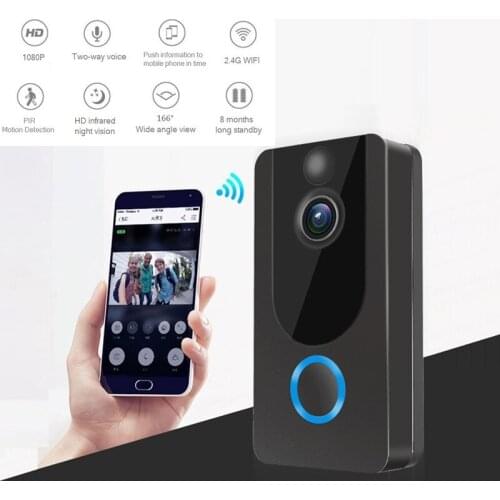 WIFI Smart IP 1080P Video Intercom Wireless Doorbell with Camera For Apartment Door Phone Bell Ring IR Alarm Security Camera