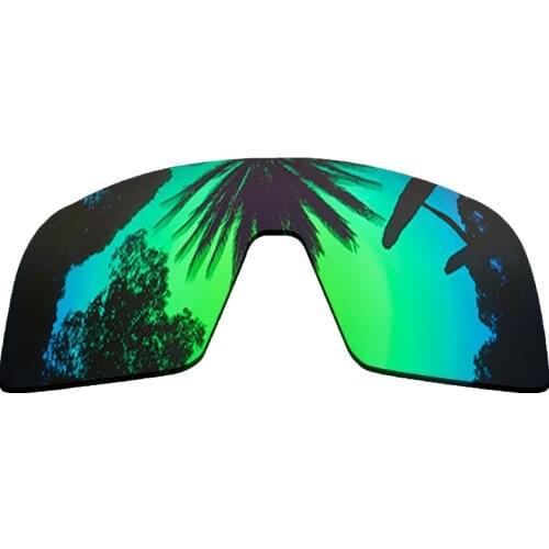 Green Mirrored Polarized Replacement Lenses for Sutro Sunglasses Frame 100% UVA & UVB