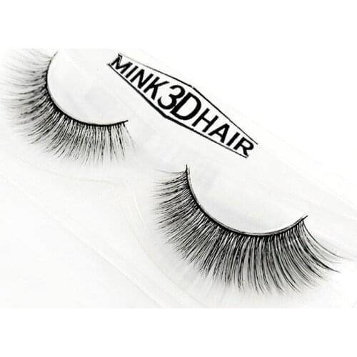 1 Pair 3D Natural Nude Makeup False Eyelashes Multi-layered Three-dimensional Eye-tailed Long Fake Eyelashes Extension Tools