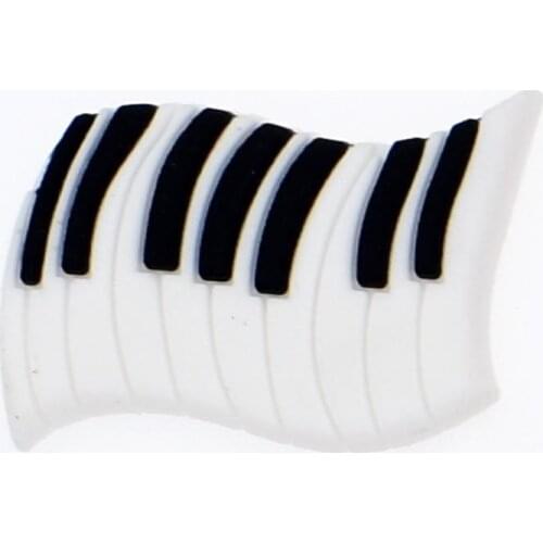 10 pcs White/Yellow/Red Music Symbol Piano Guita XH-08 Cute Cat Mouse XH-09 Children Hole Sandals Ornaments Bracelet Charms