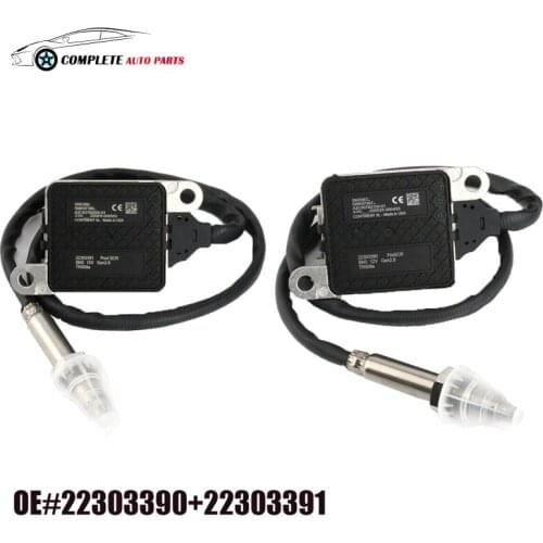 2PCS Nitrogen Oxides Nox Sensor 22303391 22303390 Suit For Mack/Volvo Truck D11 D13 D16