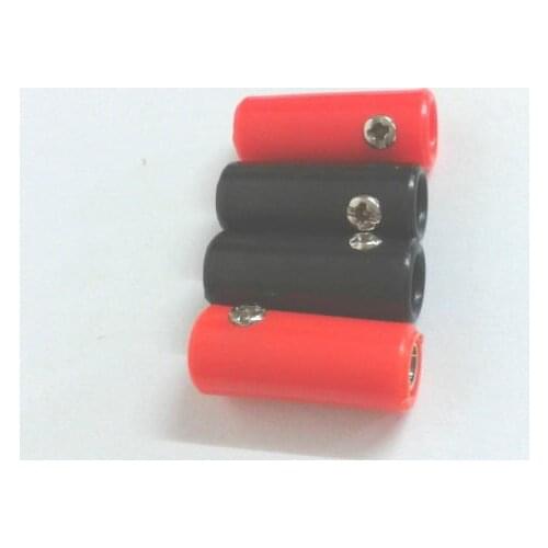 500pcs 4mm Banana Female Screw for Speaker Amplifier BINDING POST Test Probes adapter