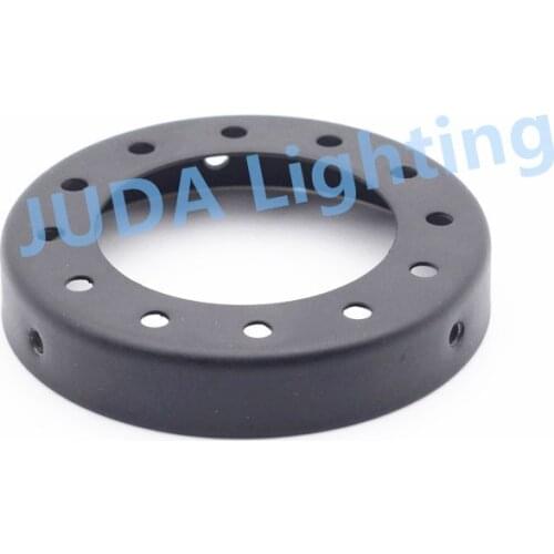 Retro iron metal lampshade fixed ring lamp cover bracket decorative ring vintage lamp holder cover cap ring for ceiling lights