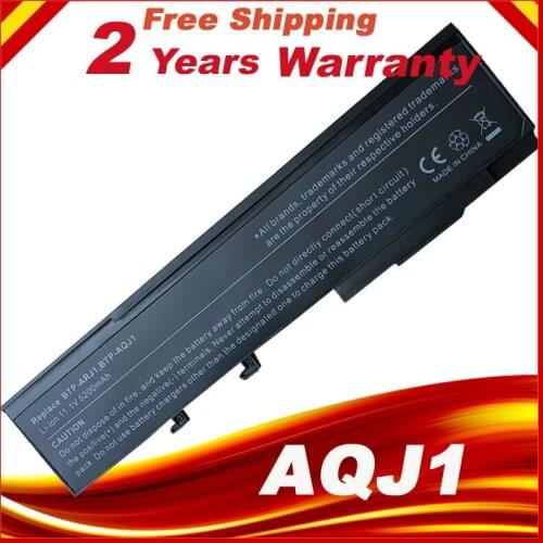 11.1V Laptop Battery For Acer BTP-ARJ1 BTP-B2J1 AMJ1 ANJ1 AOJ1 APJ1 AQJ1 ASJ1 B2J1 TravelMate 6593 GARDA31 TM07B41