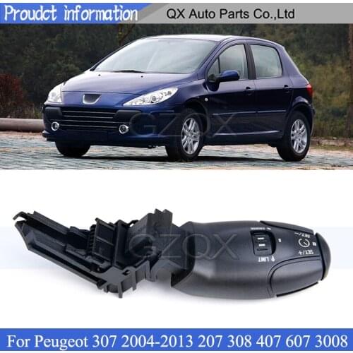 CAPQX steering wheel cruise control switch For Peugeot 307 2004-2013 207 308 407 607 3008 Wheel Control cruise control Button