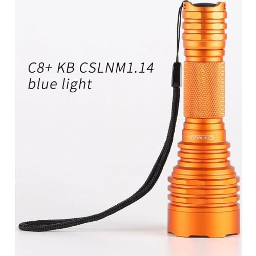 Convoy C8+ with KB CSLNM1.14 blue light
