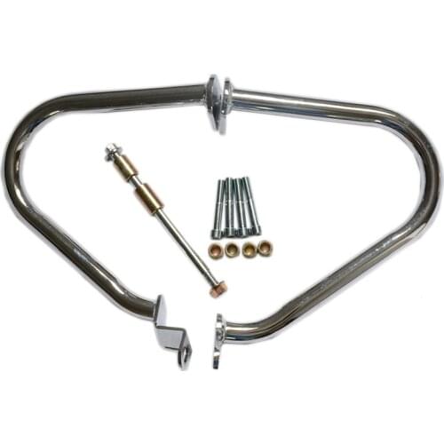 Chrome Motorcycle Front Engine Guard Highway Crash Bar Protection For Triumph Bonneville T100 T900 2009-2017