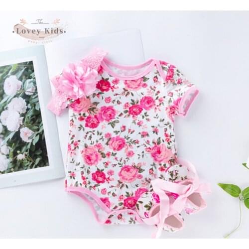 ICCLEK Bodysuit With Short Sleeves For Babies