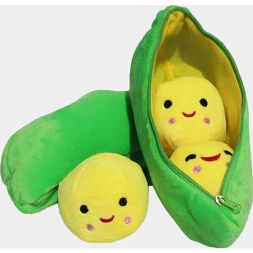 22cm Toy Story Plush Toys Cartoon Little Peas Mini Pea Pod Soft Stuffed Dolls Gift for Kids