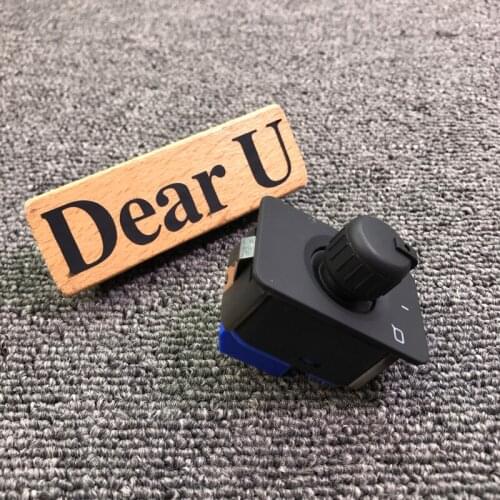 JEAZEA OEM 4B1959565A 4B1959565 Side Rear Mirror Switch Control Knob For Audi A6 S6 1998 1999 2000 2001 2002 2003 2004 2005