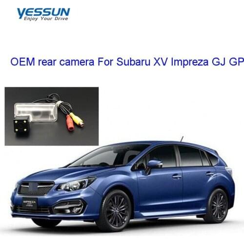 Yessun Rear View Camera For Subaru Impreza hatchback GH/GR 2007 2008 2009 2010 2011 CCD backup camera license plate Camera