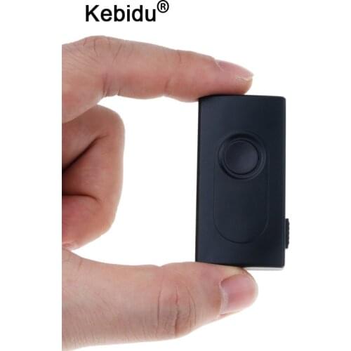 Kebidu 2 in 1 Bluetooth Transmitter Receiver Wireless A2DP 3.5mm Stereo Audio Music Adapter for TV DVD Mp3 PC Black