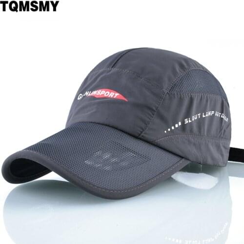 Summer hats for men Quick-drying Snapback caps womens baseball cap Thin&light sun hat man Breathable mesh sports bone gorras