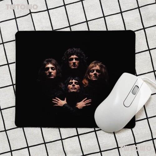 Mouse Pad Queen Freddie Mercury Computer New MousePad Anti-slip Natural Rubber Gamer Art Carpet Office Decoration MousePads