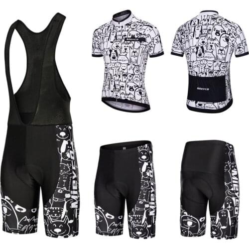 Mieyco New Design Cycling Clothing Short Sleeve Set Quick Dry Men Bicycle Clothing Bib Pant + Shirt MTB Mountain Racing BMX Suit