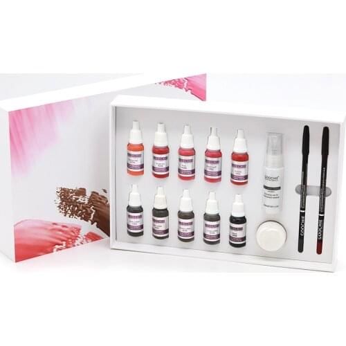 Goochie M8 Super Micro-pigment kit Microblading Tattoo supplies Permanent makeup ink