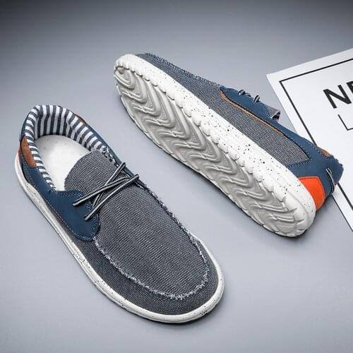 New Canvas Men Footwear Spring Mens Casual Shoes Outdoor Walking Footwear Low-Top Breathable Men Vulcanized Shoes Big Size