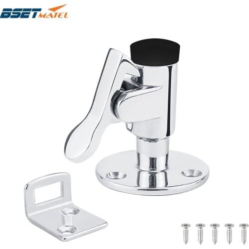 Stainless Steel 316 Boat Door Stop Stopper Catch Door Holder Floor Knob Yacht RV Motorhome Camper Spring Latch Marine Hardware