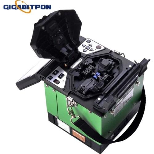 T-208H Fiber Optic Fusion Splicer FTTH Fusion Splicer Fully Automatic Fast Heating Fusion Splicing Machine