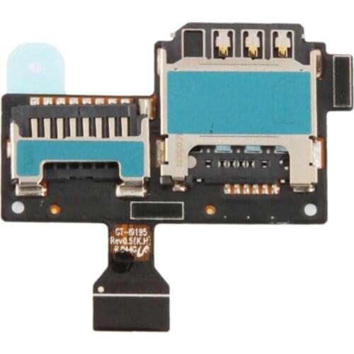 High Quality Card Flex Cable for Galaxy S IV mini / i9190 / i9195