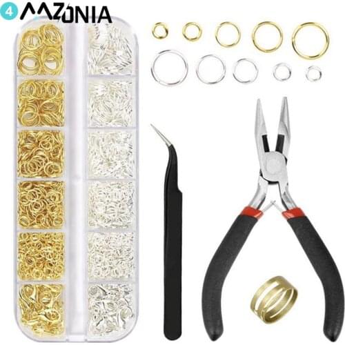 Single Circle Kobster Clasp Accessories Necklace Material Boxed Handmade Earrings Findings Diy Jewelry Accessories Wholesale