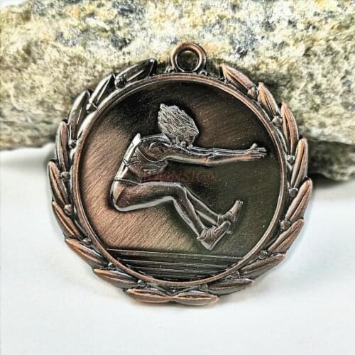 Womens Long Jump Medal Metal Children Medal Competition Listing Club School Factory Sports Medal 2021