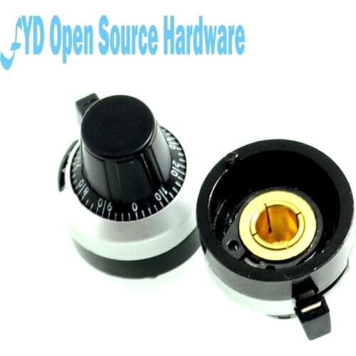 1pcs 6003 digital potentiometer knob switch knob knob oven electric guitar environmental cycle count knob 3590s