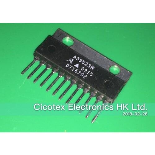 5pcs/lot A3952SW ZIP12 3952 FULL-BRIDGE PWM MOTOR DRIVER