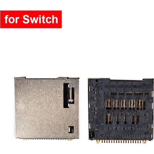 20/ 50 pcs Game Card Slot Socket Game Cartridge Reader Slot Holder Connector for NS Switch