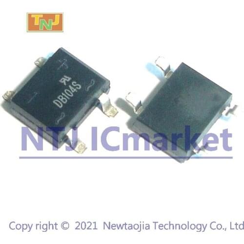 50 PCS DB104S SMD-4 DB104 1.0AMP Single Phase Bridge Rectifiers 400V 1A ,Diodes