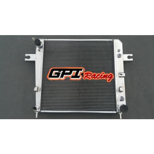 Aluminum radiator FOR Jeep Liberty KJ 3.7L V6 AT 2002-2006 2003 2004 2005