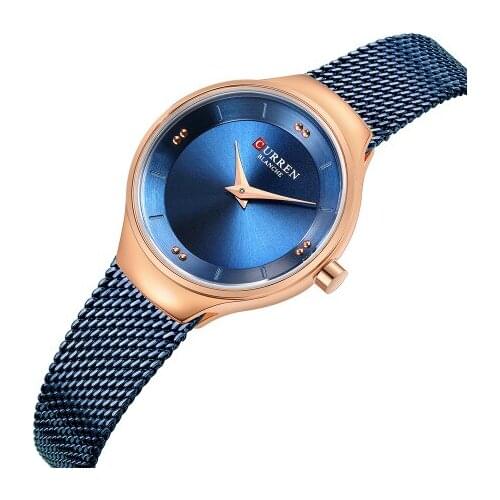 NEW Curren Luxury Brand Woman Stainless Steel Steel Wristwatch Watches Women Fashion Luxury Watches Female Wristwatch