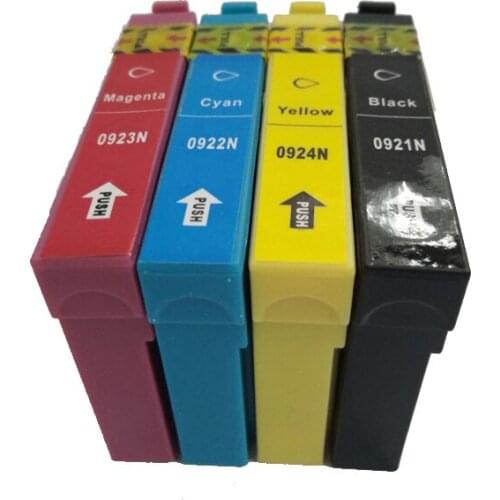 Vilaxh T0921N T0921 - T0924 Ink Cartridge For Epson Stylus CX4300 TX117 T26 T27 TX106 TX119 TX109 C91 Printer T0921 T0921N Ink