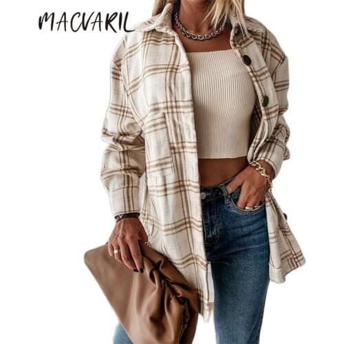 Женские классические рубашки MACVARIL China At AliExpress