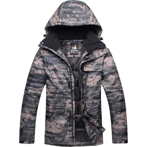 Men Camouflage Snow Wear special for snowboarding jackets Skiing coats Waterproof windproof thicker cotton winter outdoor Sport