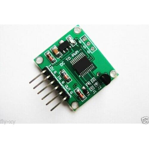 Voltage to PWM 0-5v 0-10v to PWM 0-100% Linear Conversion Transmitter Module