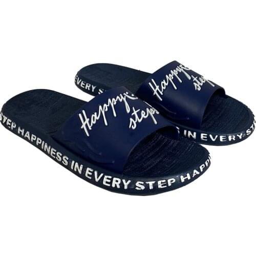 Slip-resistant Outsole Women 'S Pool Garden Happy Steps Written Slippers